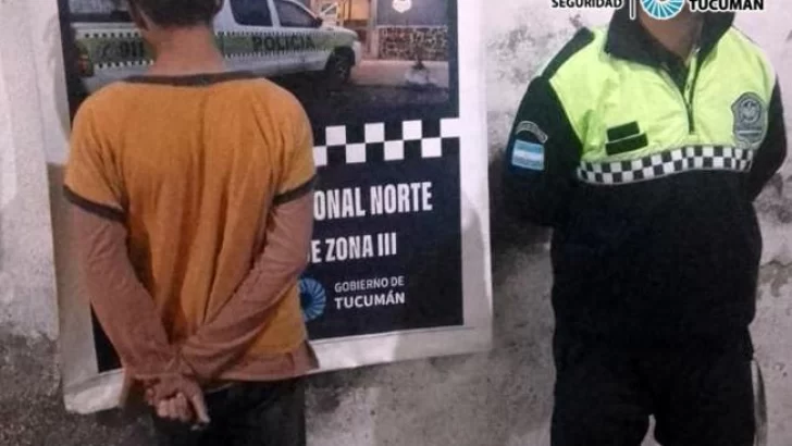 Detuvieron a un sujeto por robar en una obra en construcción en Las Talitas