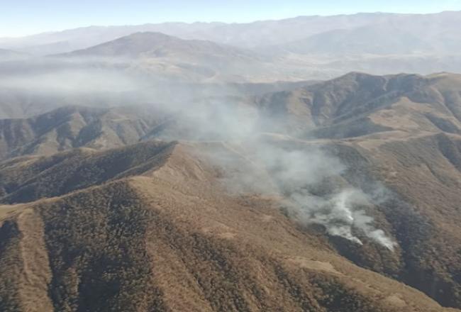 Brigadistas forestales lograron sofocar grandes incendios en los cerros tucumanos Brigadistas forestales lograron sofocar grandes incendios en los cerros tucumanos