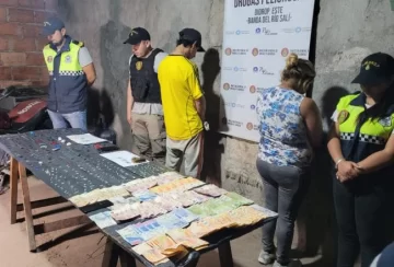 Alderetes: Aprehendieron a una pareja y secuestraron más de 9 mil dosis de pasta base