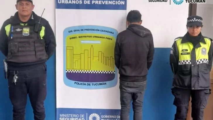 Detuvieron a un joven cuando robaba los caños de cobre de una casilla de gas