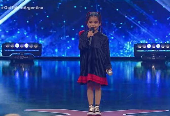 Una pequeña tucumana participó y pasó de ronda en Got Talent Argentina
