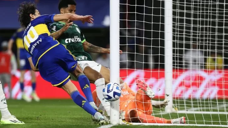 Boca no pudo sacar ventaja ante Palmeiras y definirá el pase a la final en Brasil