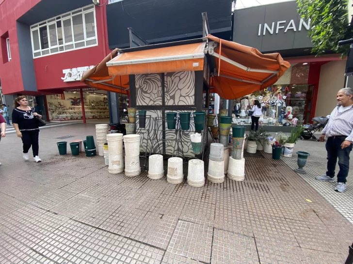 El Día de la Primavera dejó sin flores a los locales de la peatonal tucumana El Día de la Primavera dejó sin flores a los locales de la peatonal tucumana