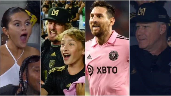 Furor por Messi: Selena Gómez, Owen Wilson y una “tribuna” de celebridades para ver a Leo