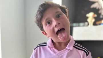 Mateo Messi cumple años y Anto Roccuzzo le dedicó un divertido posteo