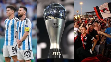 Lionel Messi, Julián Álvarez y la hinchada de Colón, nominados a los premios The Best de FIFA