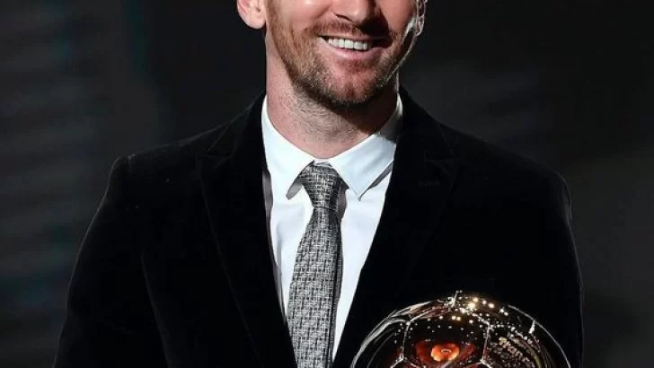 Lionel Messi ganó el Balón de Oro por octava vez en su carrera