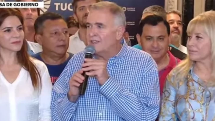 Osvaldo Jaldo expresó que en Tucumán votó el 80% del padrón