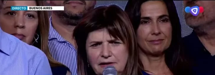 Habló Patricia Bullrich y reconoció la derrota, pero no felicitó a Massa ni a Milei