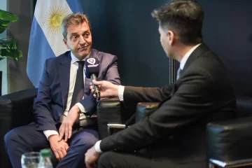 Sergio Massa habló sobre el abastecimiento de combustibles