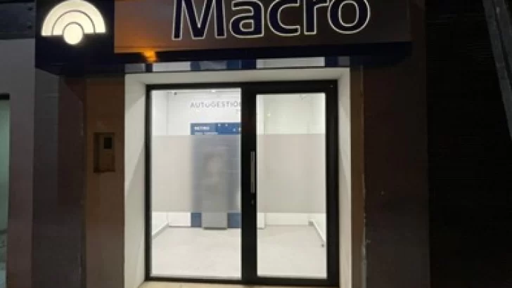 Banco Macro presenta un nuevo cajero automático en la ciudad de Tafí Viejo