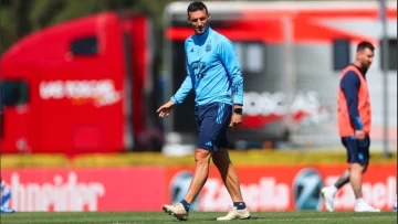 Lionel Scaloni expresó que “si Messi está bien, va a jugar”
