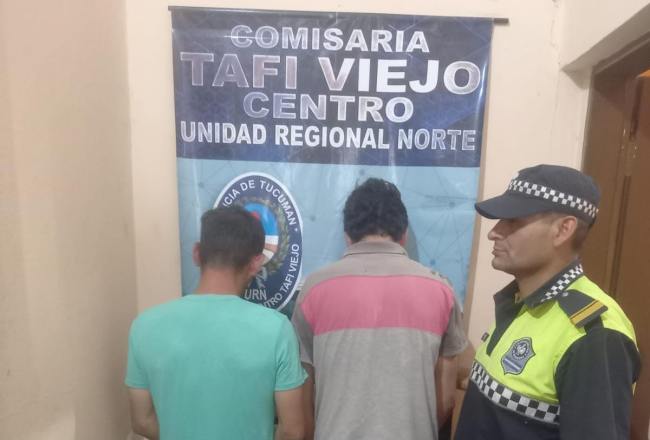 Detuvieron a cuatro delincuentes por un robo en Tafí Viejo