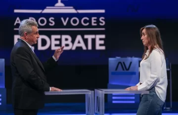 Rossi y Villarruel protagonizaron un tenso debate con fuertes cruces y chicanas