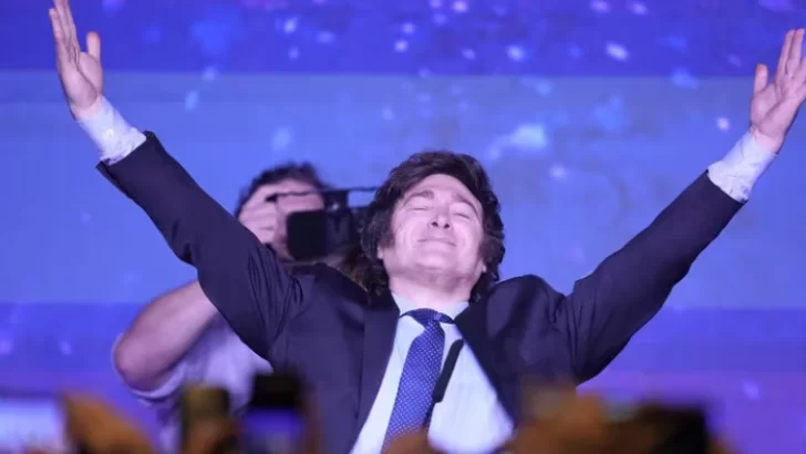 Javier Milei será el próximo presidente de la Argentina