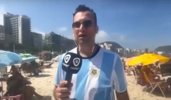 El Ocho está en la previa del partido entre la selección Argentina y Brasil El Ocho está en la previa del partido entre la selección Argentina y Brasil