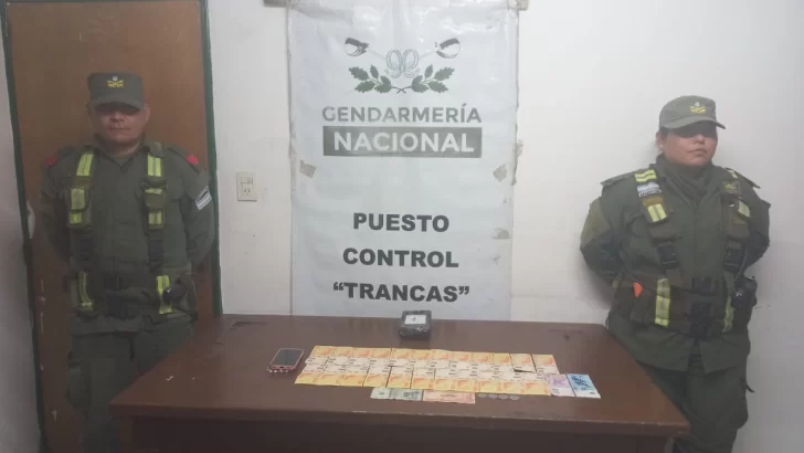 Gendarmería Nacional detuvo a una mujer de nacionalidad boliviana que llevaba cocaína