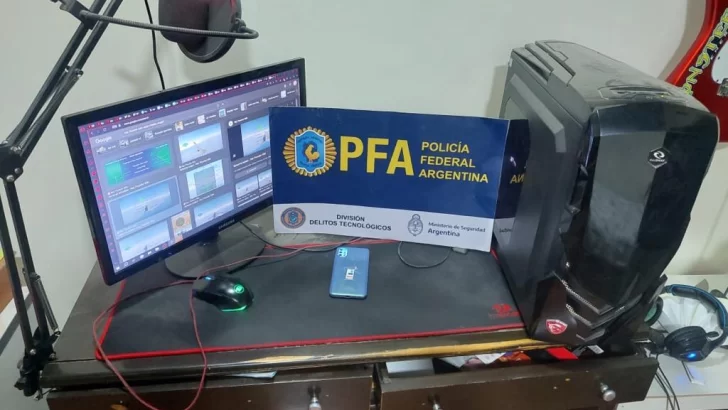 La Policía Federal desarticuló una red pederasta en Argentina