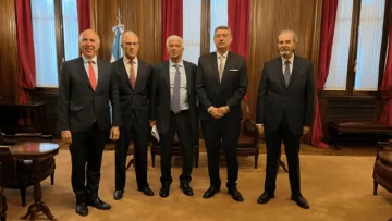 El ministro de Justicia de Milei, Cúneo Libarona, se reunió con integrantes de Corte Suprema