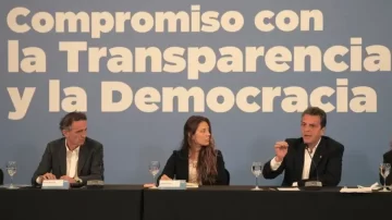 Sergio Massa adelantó que, en caso de ser presidente, la Oficina Anticorrupción estará a cargo de alguien propuesto por la oposición