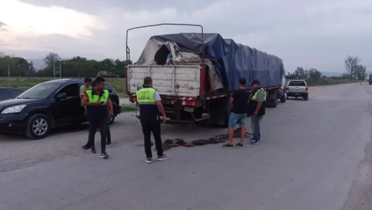 La Policía detuvo a un camión repleto de objetos de cobre y bronce