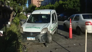 Accidente de tránsito múltiple en Barrio Sur