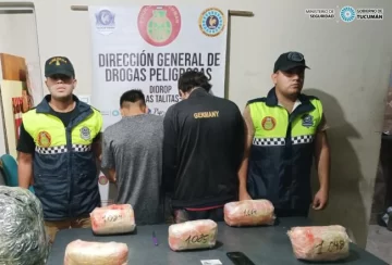 Incautan 12 kilos de marihuana que eran transportadas como encomiendas