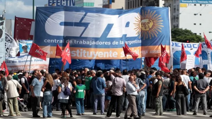 La CTA marchará para presentar un amparo nacional contra el DNU anunciado por Javier Milei