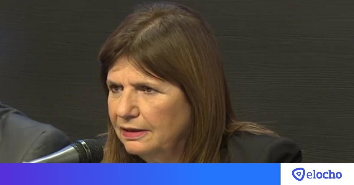 Patricia Bullrich tras la marcha a Plaza de Mayo: “Hoy hubo libre ...