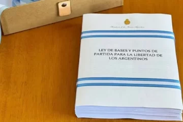 Ley Ómnibus: se espera un debate maratónico de 40 horas