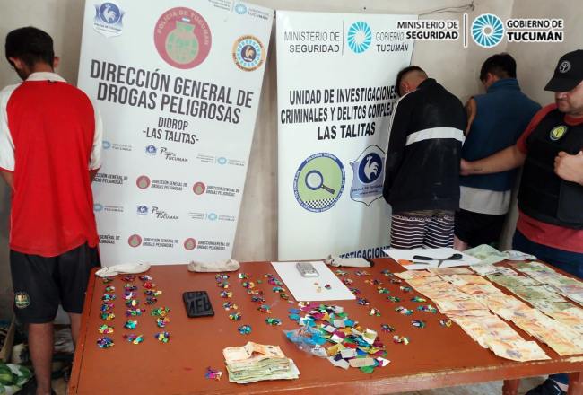 Las Talitas: desbaratan dos quioscos de venta de drogas Las Talitas: desbaratan dos quioscos de venta de drogas