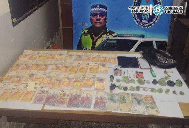 Detuvieron a una mujer embarazada que vendía droga junto a su hija menor