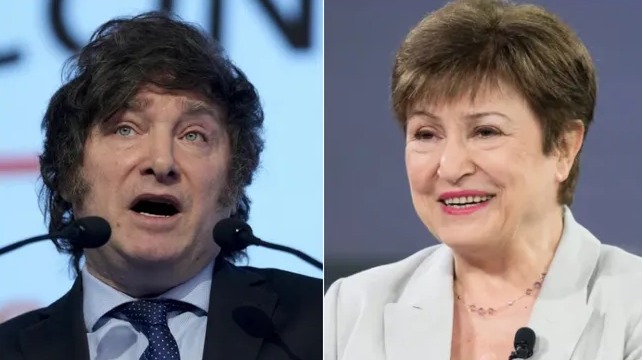 Javier Milei viaja el lunes a Davos y mantendrá un encuentro con Kristalina Georgieva