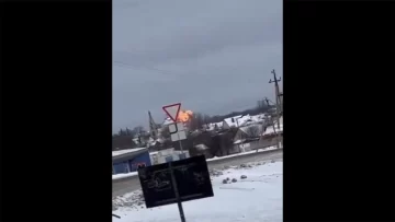 Rusia acusa a Ucrania de haber derribado avión que transportaba 65 prisioneros de guerra ucranianos