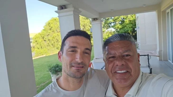 Scaloni se reunió con Tapia y está todo dado para que dirija en la Copa América