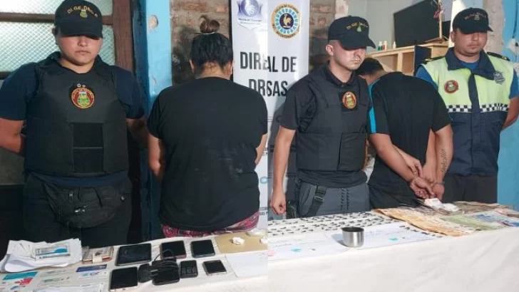 La Policía logró desbaratar un “kiosco” de venta de drogas