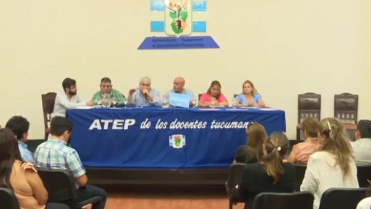 ATEP aceptó la propuesta salarial del Gobierno y las clases comenzarán el lunes 4 de marzo