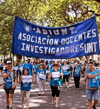 ADIUNT, ATEP y CONADU se suman al paro nacional docente del lunes 26