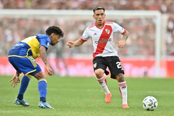 River y Boca empataron 1 a 1 en el Monumental