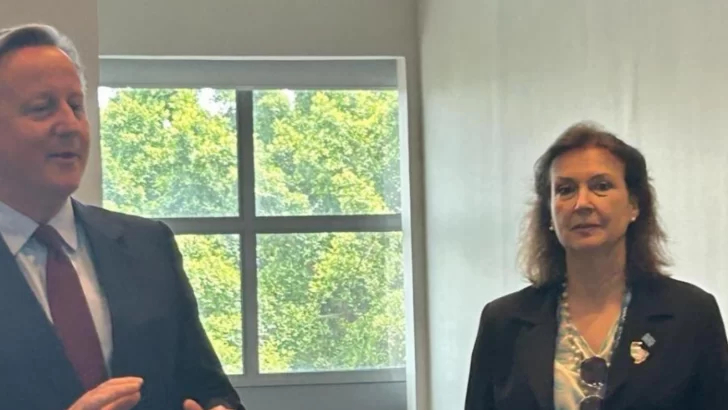 Diana Mondino se reunió con David Cameron en Brasil y expresó que puso “las cosas en su lugar” Diana Mondino se reunió con David Cameron en Brasil y expresó que puso “las cosas en su lugar”
