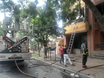 Se incendió un departamento en 25 de mayo al 1400 Se incendió un departamento en 25 de mayo al 1400