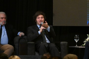 Milei dijo que hacia mitad de año espera liberar el cepo cambiario Milei dijo que hacia mitad de año espera liberar el cepo cambiario