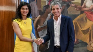 La número dos del FMI se reunió con Caputo y este jueves se encontrará con Milei