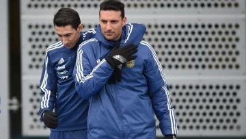 Tras las amenazas en Rosario, Di María jugará como titular ante Costa Rica: “Está tranquilo”, dijo Scaloni