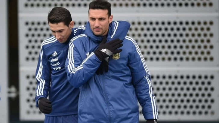 Tras las amenazas en Rosario, Di María jugará como titular ante Costa Rica: “Está tranquilo”, dijo Scaloni