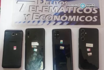 La Policía secuestró celulares en el marco de la investigación por amenazas de bomba