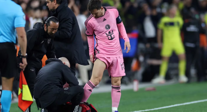 Lionel Messi se lesionó y podría perderse los partidos con la selección Argentina