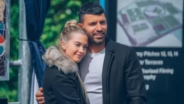 El Kun Agüero confirmó que será padre por segunda vez