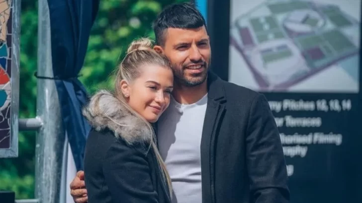 El Kun Agüero confirmó que será padre por segunda vez