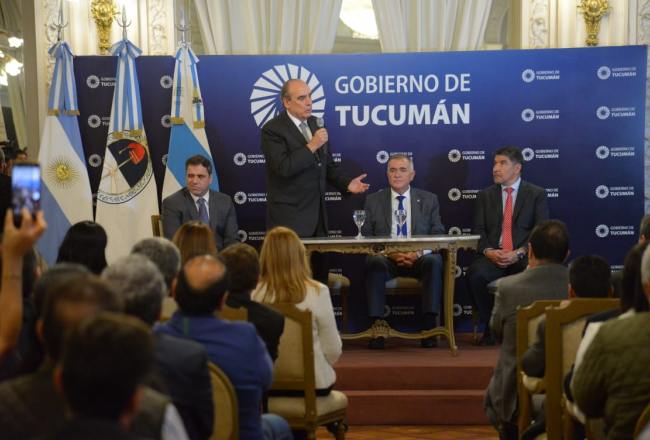 “Jaldo fue uno de los primeros que interpretó el momento histórico que vive Argentina”, dijo Francos